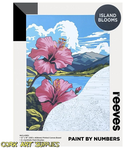 Paint By Numbers Island Blooms