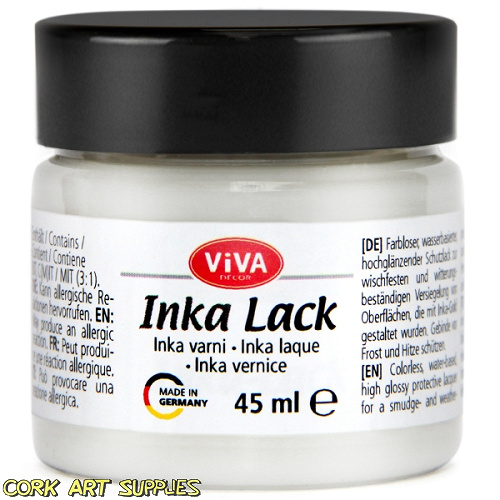 Inka Gold Clear Varnish 45ml
