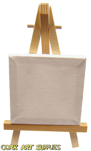 Canvas Mini 3x3" & Easel 6"