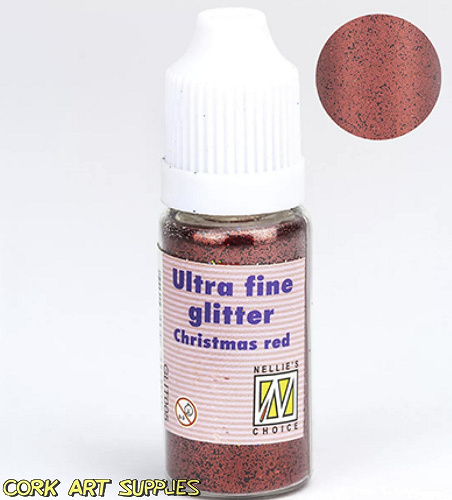 Glitter Fine Dark Red