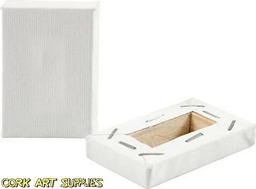 Canvas Miniature 6x4cm 2pk