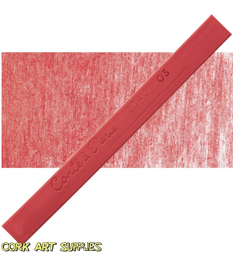 Conté Crayon 03 Vermilion Red