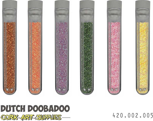 Dutch Doobadoo Glitter Set Happy Harvest (6pcs)