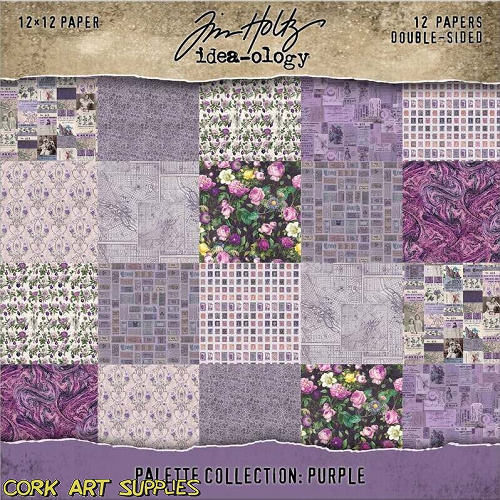 Idea Ology Palette Collection 12x12 Inch Purple