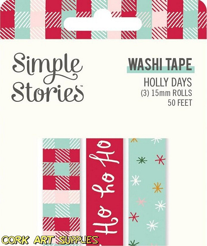 Simple Stories Holly Days Washi Tape