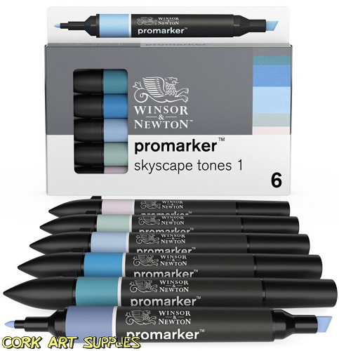 ProMarker Set 6pk Skyscape