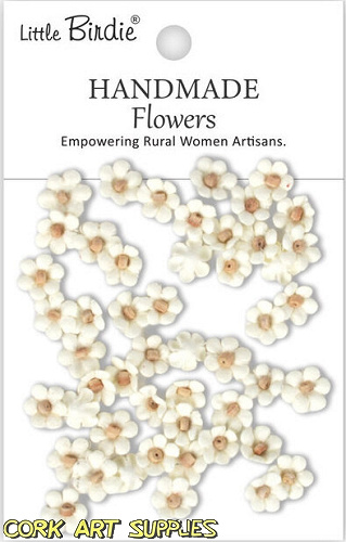 Little Birdie Handmade Flowers Esme Ivory Pearl