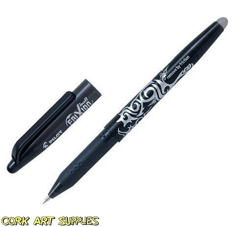 Pilot FriXion Erasable Gel Pen Black 0.7mm