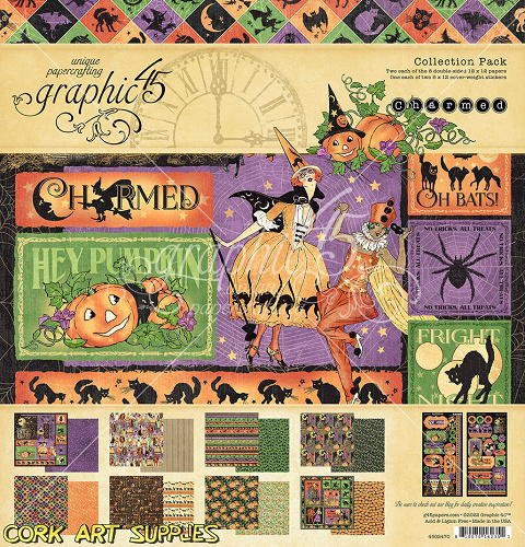 Graphic 45 Charmed 12x12 Inch Collection Pack