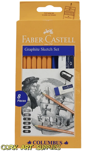 Faber Castell Columbus Sketch Set 8pk
