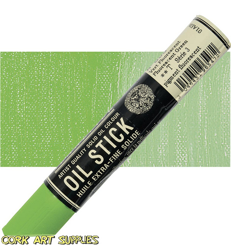 Sennelier Oil Stick 38ml S3 Fluorescent Green