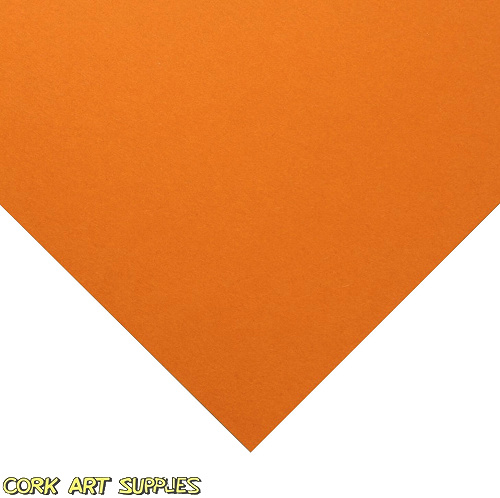 Clairefontaine Maya Card A1 270gsm Tangerine **Min. Order Of 3 Sheets**