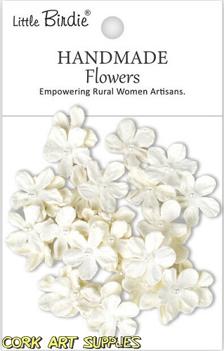 Little Birdie Handmade Flowers Pearl Petites Ivory Pearl 30pcs