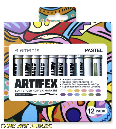 Artifex Soft Brush Pastel 12pk