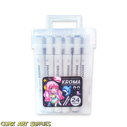 Kroma Alcohol Markers 24pk