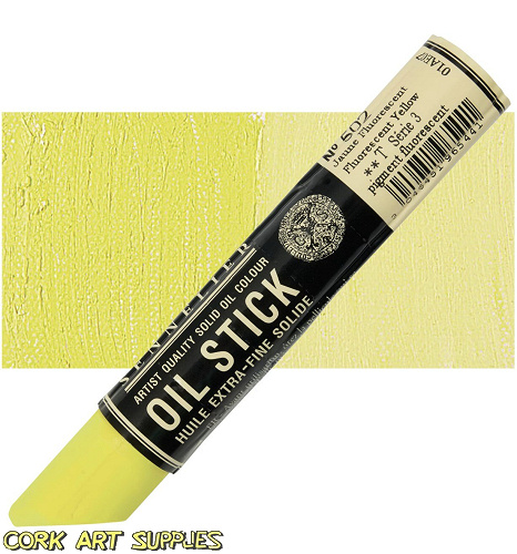 Sennelier Oil Stick 38ml S3 Fluorescent Yellow