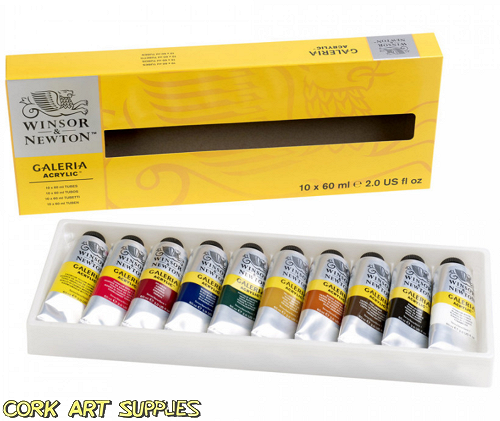 Galeria Acylic Tube Set 60ml 10pk