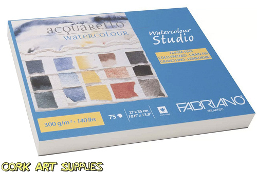 Fabriano Watercolour 140lb 27x35cm 75 sheets