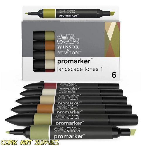 ProMarker Set 6pk Landscape