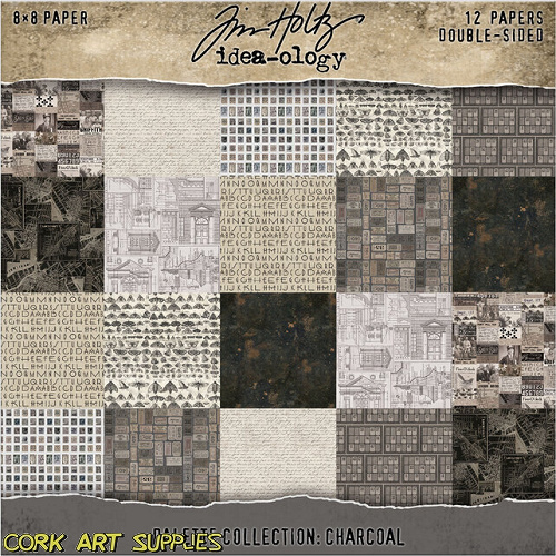 Idea Ology Palette Collection 8x8 Inch Charcoal