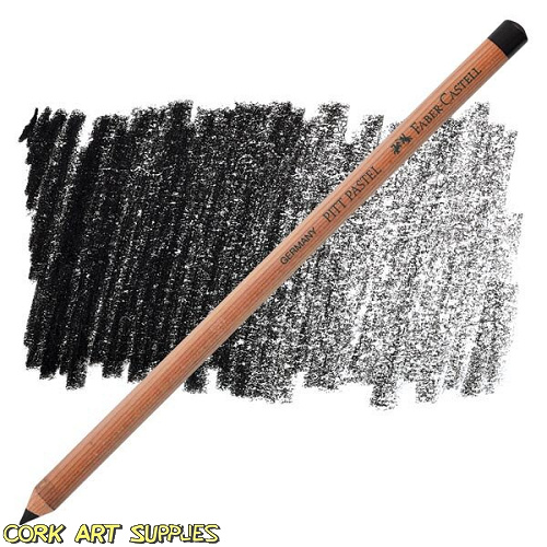 Pastel Pencil Pitt Black Med