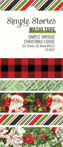 Simple Stories Simple Vintage Christmas Lodge Washi Tape