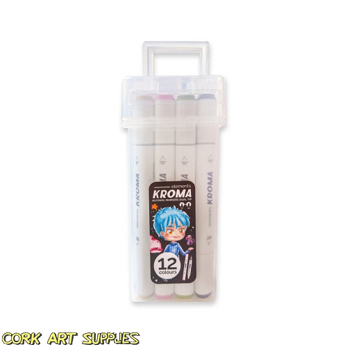 Kroma Alcohol Markers 12pk
