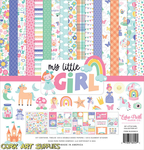 Echo Park My Little Girl 12x12 Inch Collection Kit