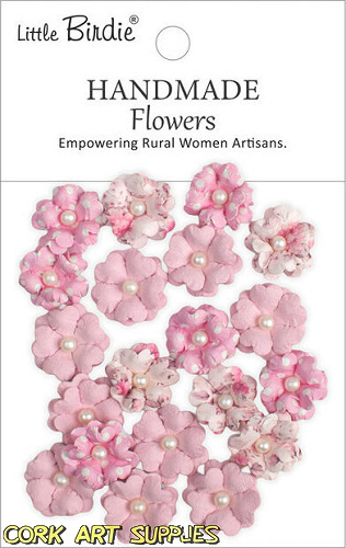 Little Birdie Handmade Flowers Lucile Pink Symphony