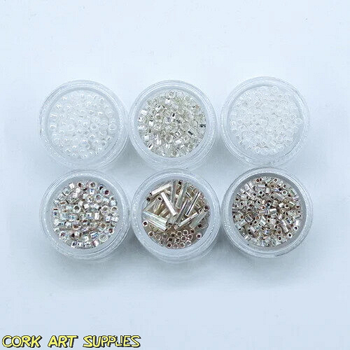 Beads Seed Matsuno 6pk Silver