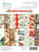 Mintay Summer Highlands 6x8 Inch Add On Paper Pack