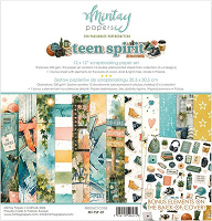 Mintay Teen Spirit 12x12 Inch Scrapbooking Paper Set