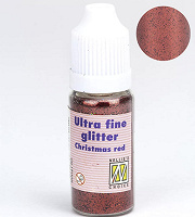 Glitter Fine Dark Red