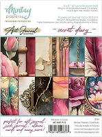 Mintay Art Journal Paper Pad 6x8 Inch Secret Diary