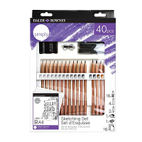 Daler Rowney Simply Sketching Set 40pk