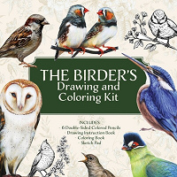 Book The Birders Drawing Kit