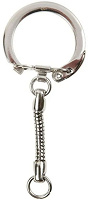 Jewellery Key Ring Ø23mm 5pk