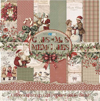 Papers For You Christmas Memories 6x6 Inch Scrap Paper Pack (28pcs)