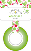 Doodlebug Design Berry Merry Washi Tape (7899)