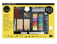 Daler Rowney Simply Studio Art Set 163pk (With Easel & Storage Case)