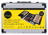 Daler Rowney Simply Artist Case Set 122pk