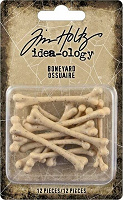 Tim Holtz Halloween Boneyard 12pk