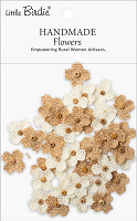 Little Birdie Handmade Burlap Flowers Becky