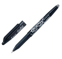 Pilot FriXion Erasable Gel Pen Black 0.7mm