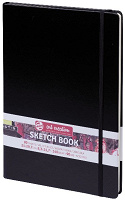 Hardback Talens 140g Portrait A4 Black