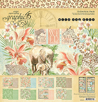 Graphic 45 Wild & Free 12x12 Inch Collection Pack
