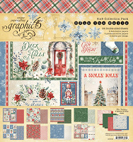 Graphic 45 Deck The Halls 8x8 Inch Collection Pack (outlet)
