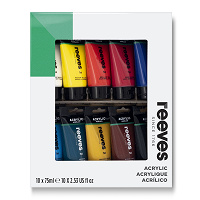 Reeves Acrylic 75ml 10pk