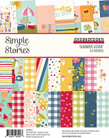Simple Stories Summer Lovin' 6x8 Inch Paper Pad