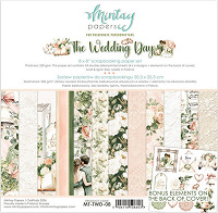 Mintay The Wedding Day 8x8 Inch Scrapbooking Paper Set